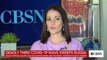 Russian officials blame latest COVID-19 wave on Delta variant and low vaccination rate