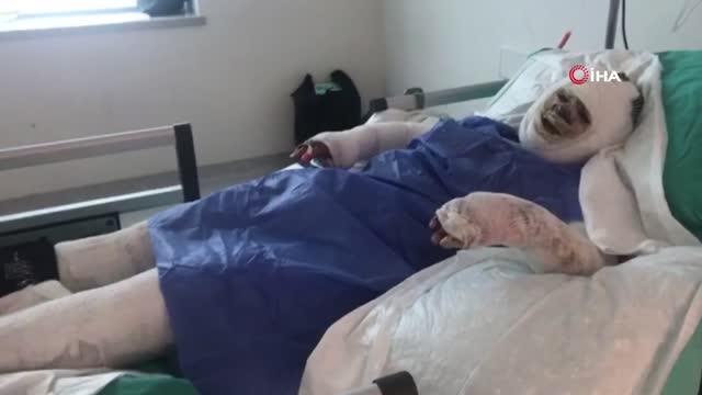 Mersin'de damat dehşeti...Üzerine benzin döküp ateşe verdiği kayınvalidesinin alevler içinde yanmasını izledi