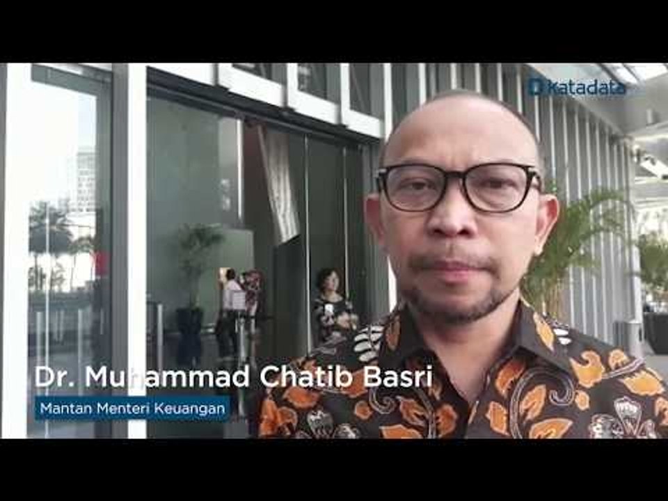 Ucapan Ultah Chatib Basri untuk Katadata