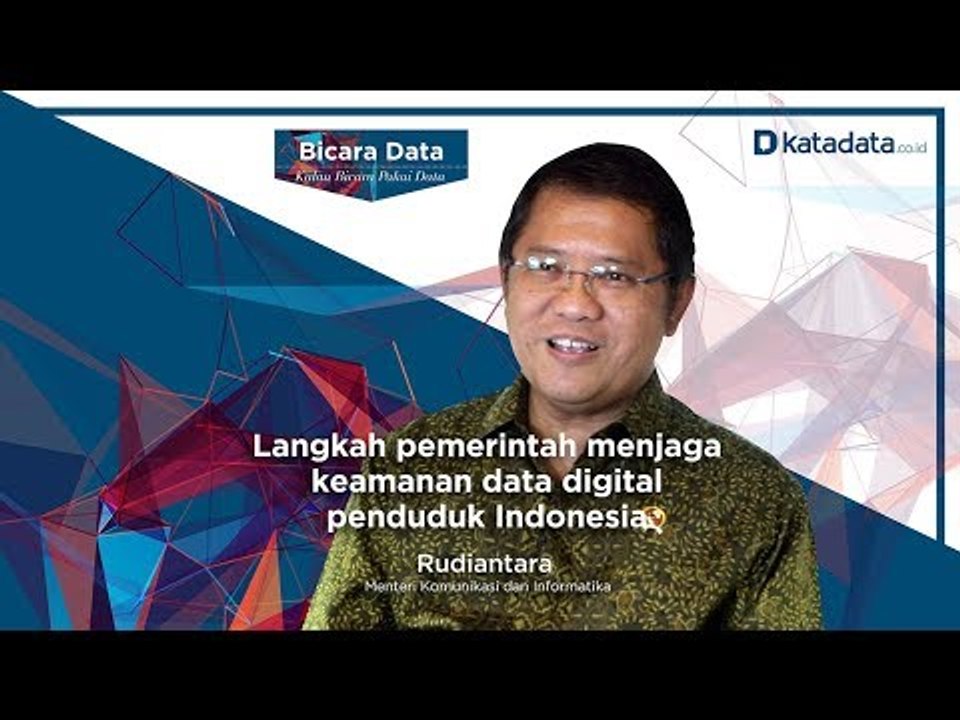Rudiantara tentang Keamanan Data Digital