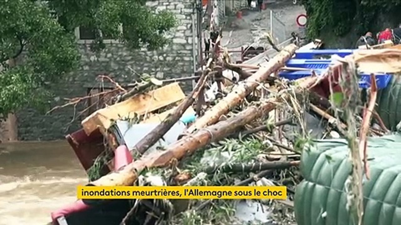 Intempéries : des inondations meurtrières en Allemagne, au moins 58 ...