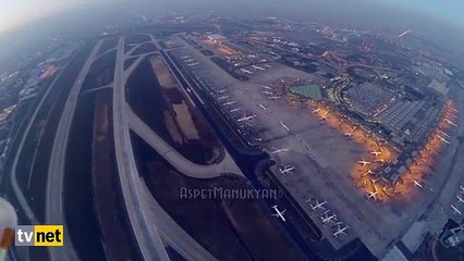 Atatürk Havalimanı üzerinde skandal uçuş!