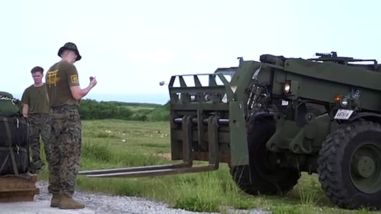 Aerial Delivery Training 07-14-21,IE SHIMA, OKINAWA, JAPAN