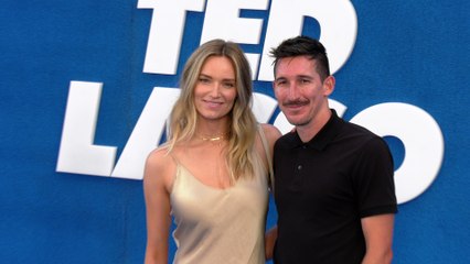 Jamie Lee Darley, Sacha Kljestan "Ted Lasso" Season Two Premiere Red Carpet Fashion