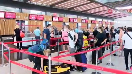 İstanbul Havalimanı’nda Kurban Bayramı yoğunluğu