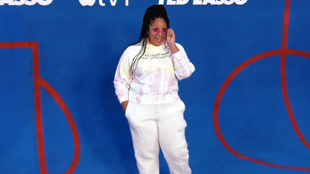 Ashley Ray Ted Lasso Season Two Premiere Red Carpet Fashion