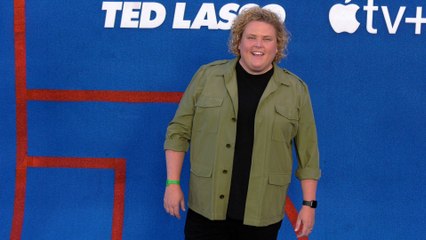 Fortune Feimster "Ted Lasso" Season Two Premiere Red Carpet Fashion