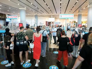 İstanbul Havalimanı'nda Kurban Bayramı yoğunluğu