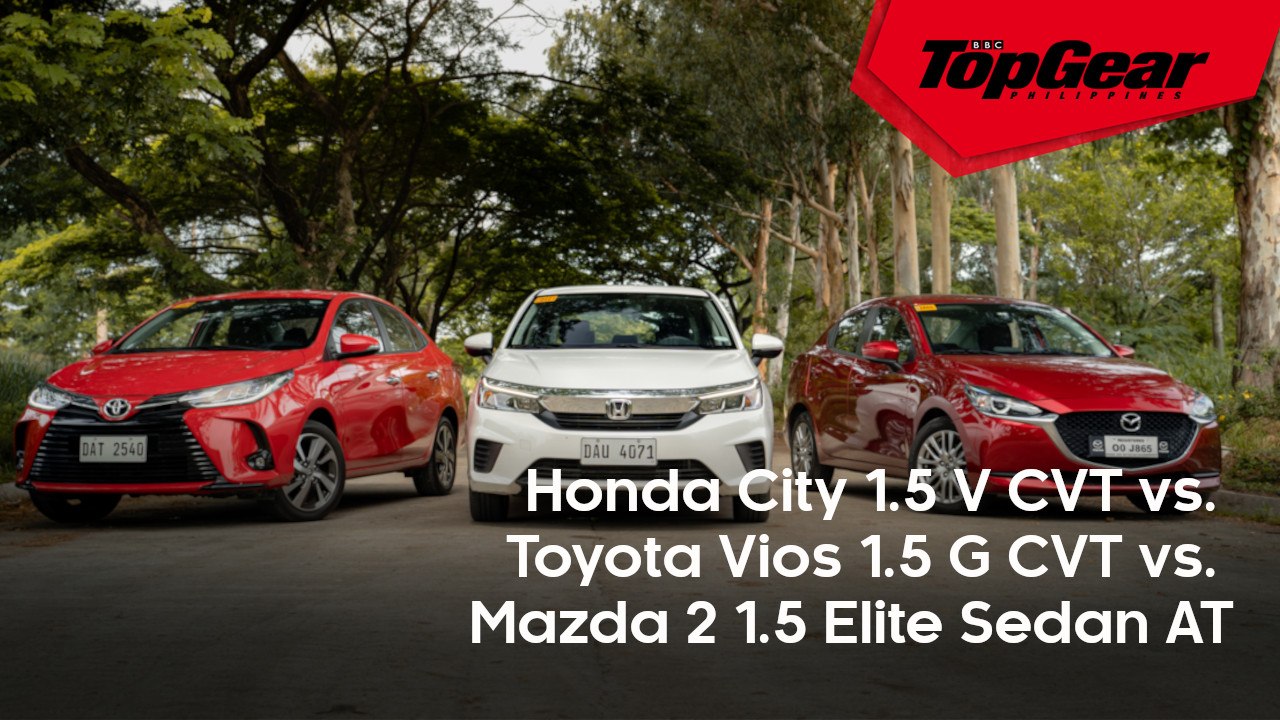 Big Test: Honda City 1.5 V CVT vs. Toyota Vios 1.5 G CVT vs. Mazda 2 1.5  Elite Sedan AT