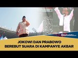 Jokowi dan Prabowo Berebut Suara di Kampanye Akbar | Katadata Indonesia