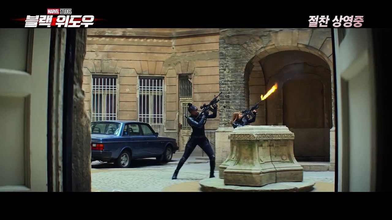 영화  [블랙 위도우] '리얼 액션' 영상