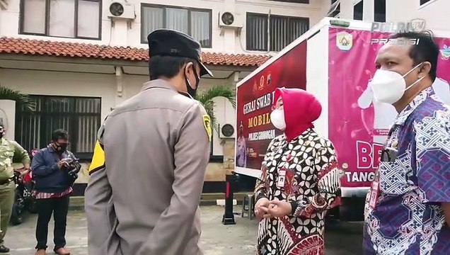Polres Grobogan Datangkan Kontainer Swab PCR dan Bantuan Sosial