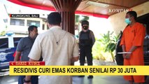 Ketahuan Mencuri Emas, Mantan Napi Kembali Berurusan dengan Polisi