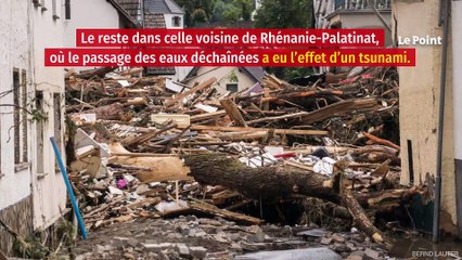 Intempéries en Allemagne : plus de 100 morts et des dizaines de disparus