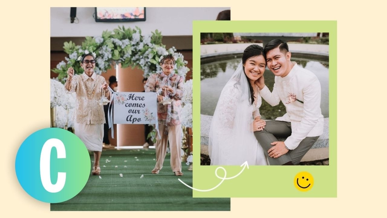 Aww! This Pinay Chose Her Lolas To Be Flower Gi...