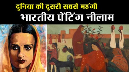 सुर्खियों में मशहूर भारतीय कलाकार Amrita Shergill की पेंटिंग