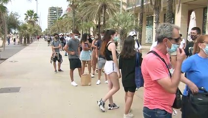 Fiscalía dice al TSJ de Cataluña que está a favor de avalar el toque de queda