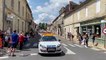 19e étape du Tour de France en Gironde : les jeunes du comité de cyclisme arrivent à Cadillac