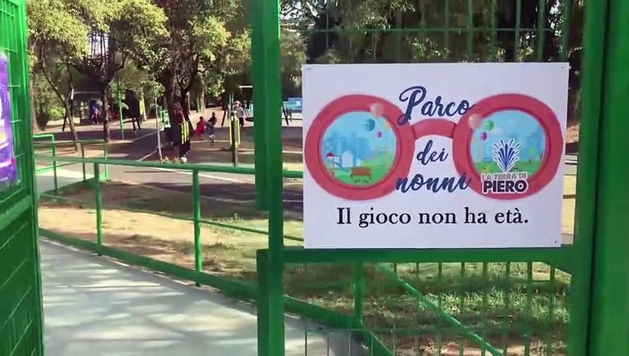 Cosenza, il parco giochi dei nonni: dove adulti e bambini si divertono insieme
