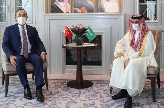 Son dakika haber: Bakan Çavuşoğlu, Suudi Arabistan Dışişleri Bakanı Ferhan ile görüştü