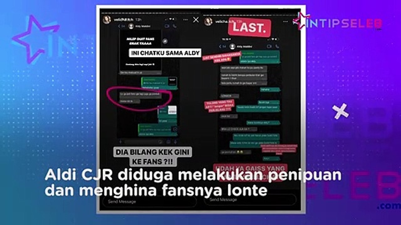 Aldi CJR Dituduh Penipu Sama Fansnya