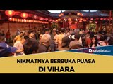 Merayakan Toleransi dengan berbuka puasa bersama di Klenteng Dharma Bakti | Katadata Indonesia