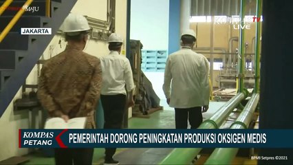 Pemerintah Dorong Peningkatan Produksi Oksigen Medis