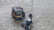 Monsoon rains flood streets of Mumbai