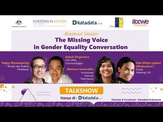 The Missing Voice in The Gender Equality Conversation | Katadata Indonesia