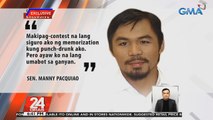 Sen. Pacquiao, maglalabas ng ebidensiya, video at audio recording kaugnay ng mga umano'y korapsyon sa gobyerno | 24 Oras