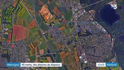 Intempéries : scènes de désolation en Allemagne après les inondations qui ont fait au moins 103 morts