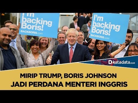 Mirip Trump, Boris Johnson Jadi Perdana Menteri Inggris | Katadata Indonesia