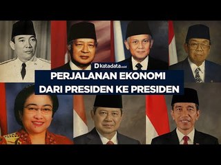 Perjalanan Ekonomi dari Presiden ke Presiden | Katadata Indonesia