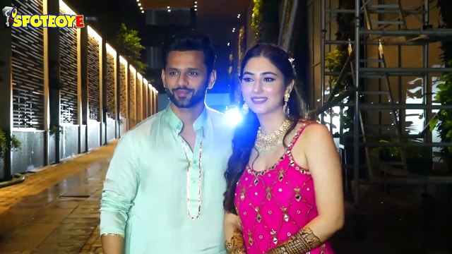 Rahul Vaidya Disha Parmar Wedding: Disha Looks Pretty In Pink; Bride To Be Shows Off Her Mehendi