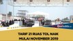 Tarif 21 Ruas Tol Naik Mulai November 2019 | Katadata Indonesia
