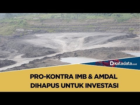 Pro-Kontra IMB dan Amdal Dihapus untuk Investasi | Katadata Indonesia