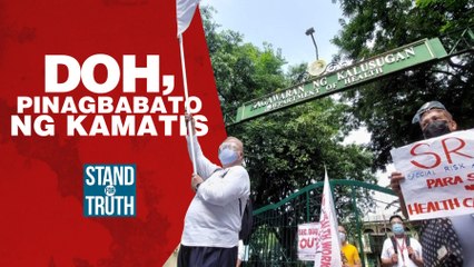 DOH, pinagbabato ng kamatis | Stand for Truth