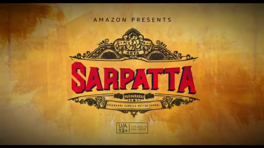 Sarpatta Parambarai - Official Trailer (Tamil) Amazon Prime Video