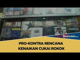 Pro-kontra Rencana Kenaikan Cukai Rokok | Katadata Indonesia