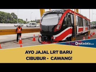 Ayo Jajal LRT Baru Cibubur -  Cawang! | Katadata Indonesia