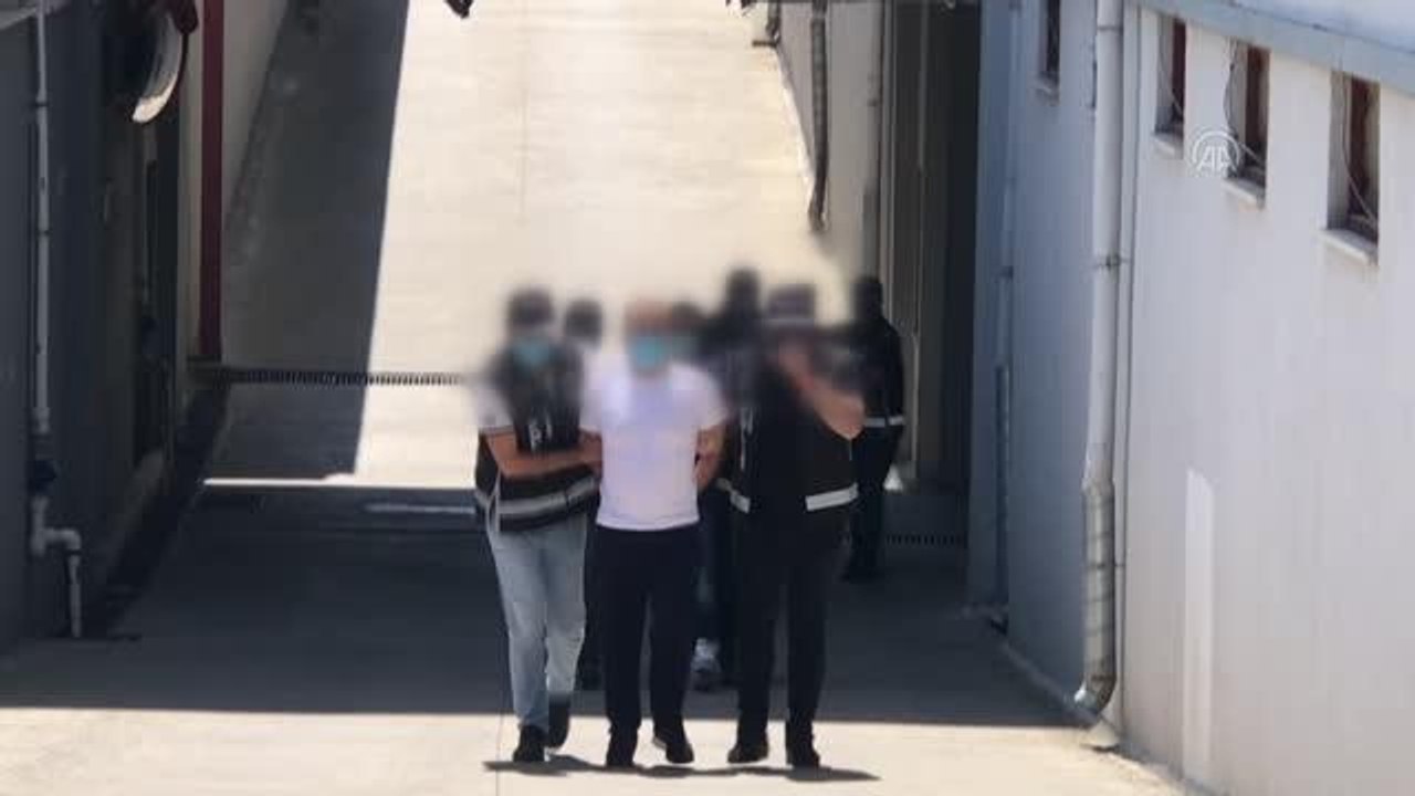 Son Dakika | Adana merkezli 4 ildeki suç örgütüne yönelik operasyonda yakalanan 39 şüpheli adliyede