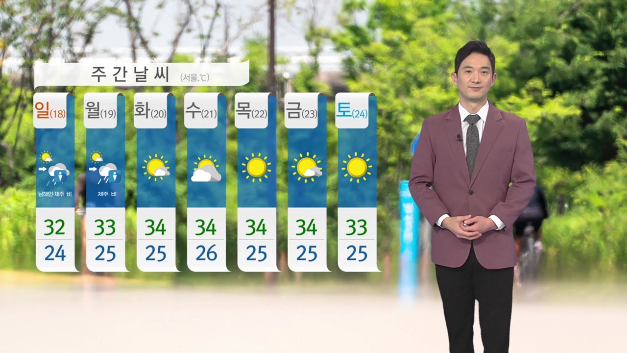 [날씨] 밤사이 수도권 등 일부 열대야...내일도 곳곳에 소나기 / YTN