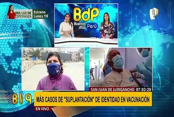 SJL: aparecen más casos de suplantación de identidad para recibir la vacuna