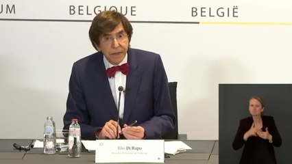 Inondations: la déclaration d'Elio di Rupo