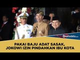 Pakai Baju Adat Sasak, Jokowi Izin Pindahkan Ibu Kota | Katadata Indonesia
