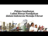 Pidato Sambutan Luhut Binsar Pandjaitan dalam Indonesia Menuju 5 Besar | Katadata Indonesia
