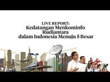 LIVE REPORT:  Kedatangan Menkominfo Rudiantara dalam Indonesia Menuju 5 Besar | Katadata Indonesia