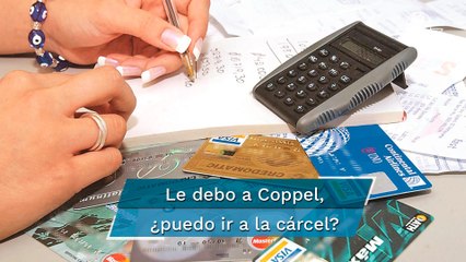 ¿Puedo ir a la cárcel por no pagar una tarjeta de una tienda departamental?