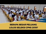 Berapa Besar Peluang Lolos Seleksi CPNS 2019? | Katadata Indonesia