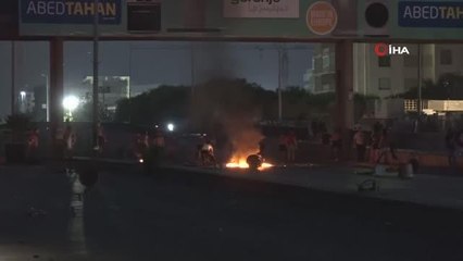 Hükümetsiz kalan Lübnan'da halk yine sokaklarda: 7 yaralı